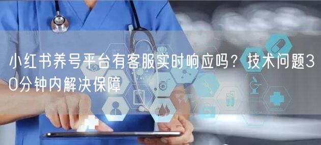 小红书养号平台有客服实时响应吗？技术问题30分钟内解决保障