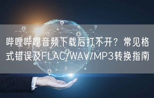 哔哩哔哩音频下载后打不开？常见格式错误及FLAC/WAV/M